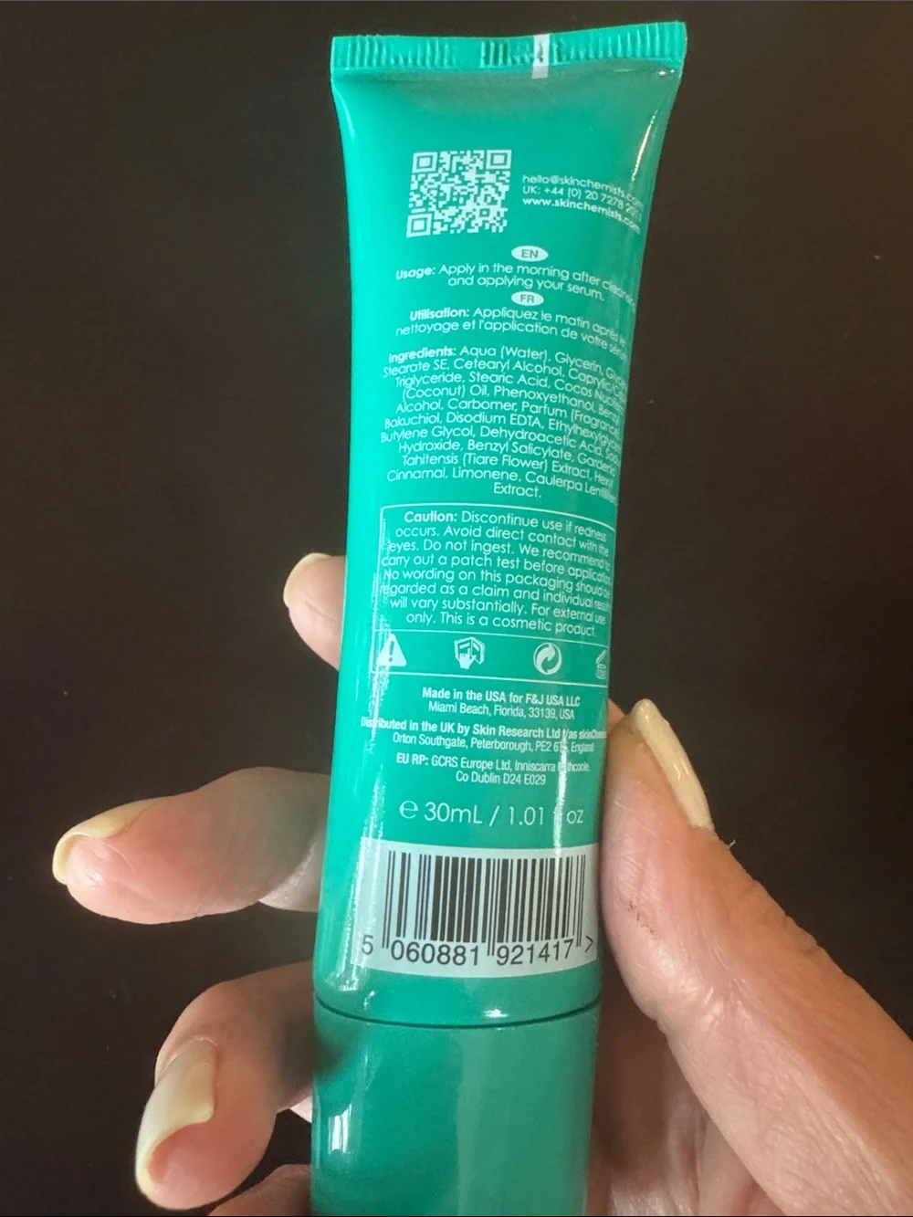 Skin Chemists Green Caviar Day Moisturiser